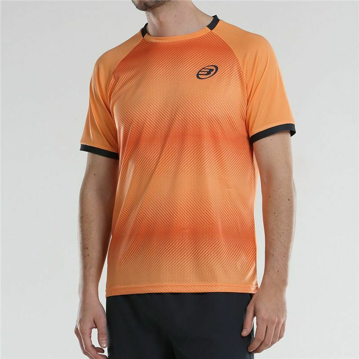 Men 's Bullpadel Actua Short Sleeve T-Shirt πορτοκαλί-3