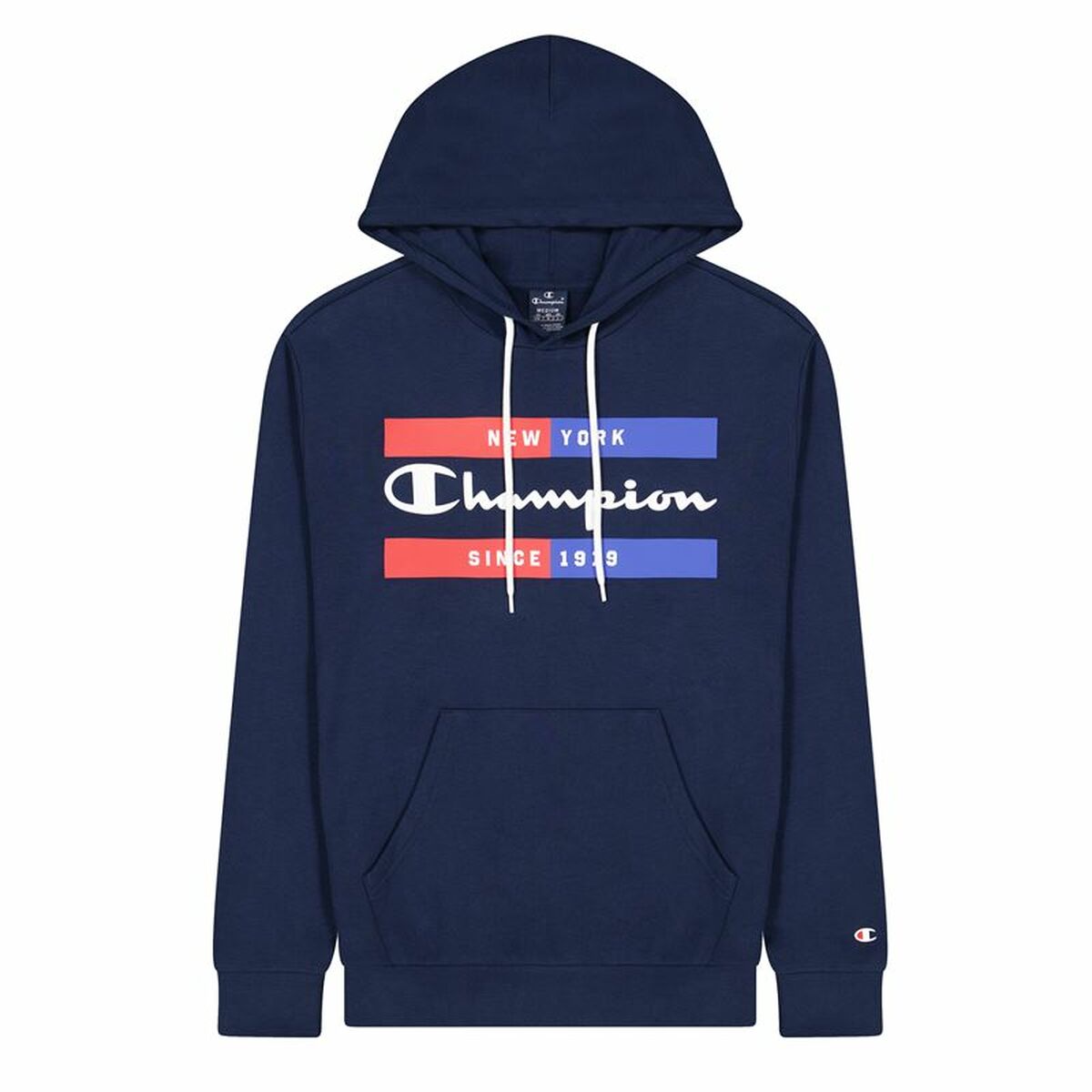 Hooded Sweatshirt Herren Champion New York Blau-4