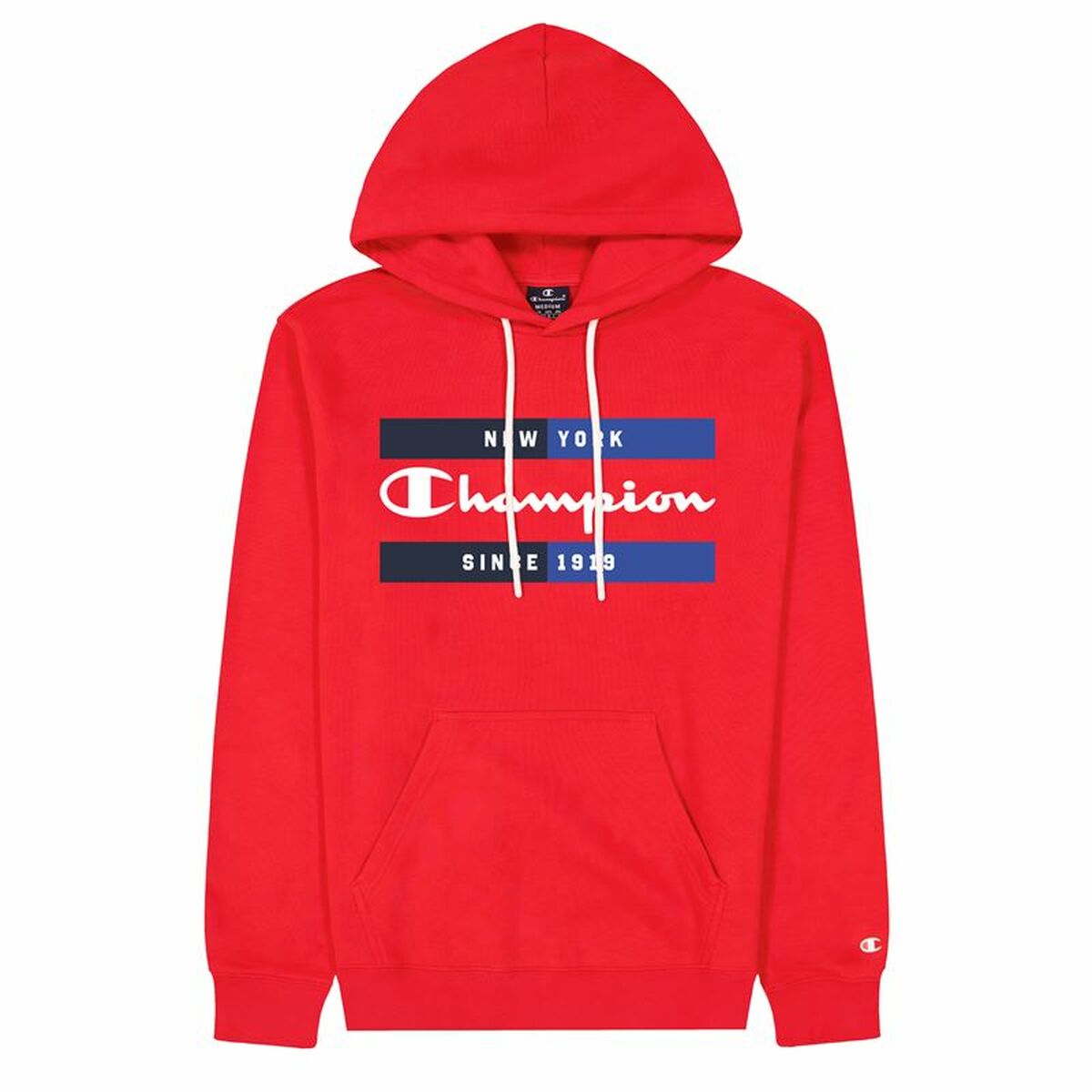 Толстовка з капюшоном чоловіча Champion New York Червоний-3