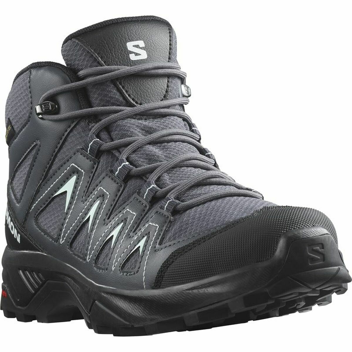 Сапоги для гор Salomon X Braze Mid Gore-Tex Женщина Чёрный-4