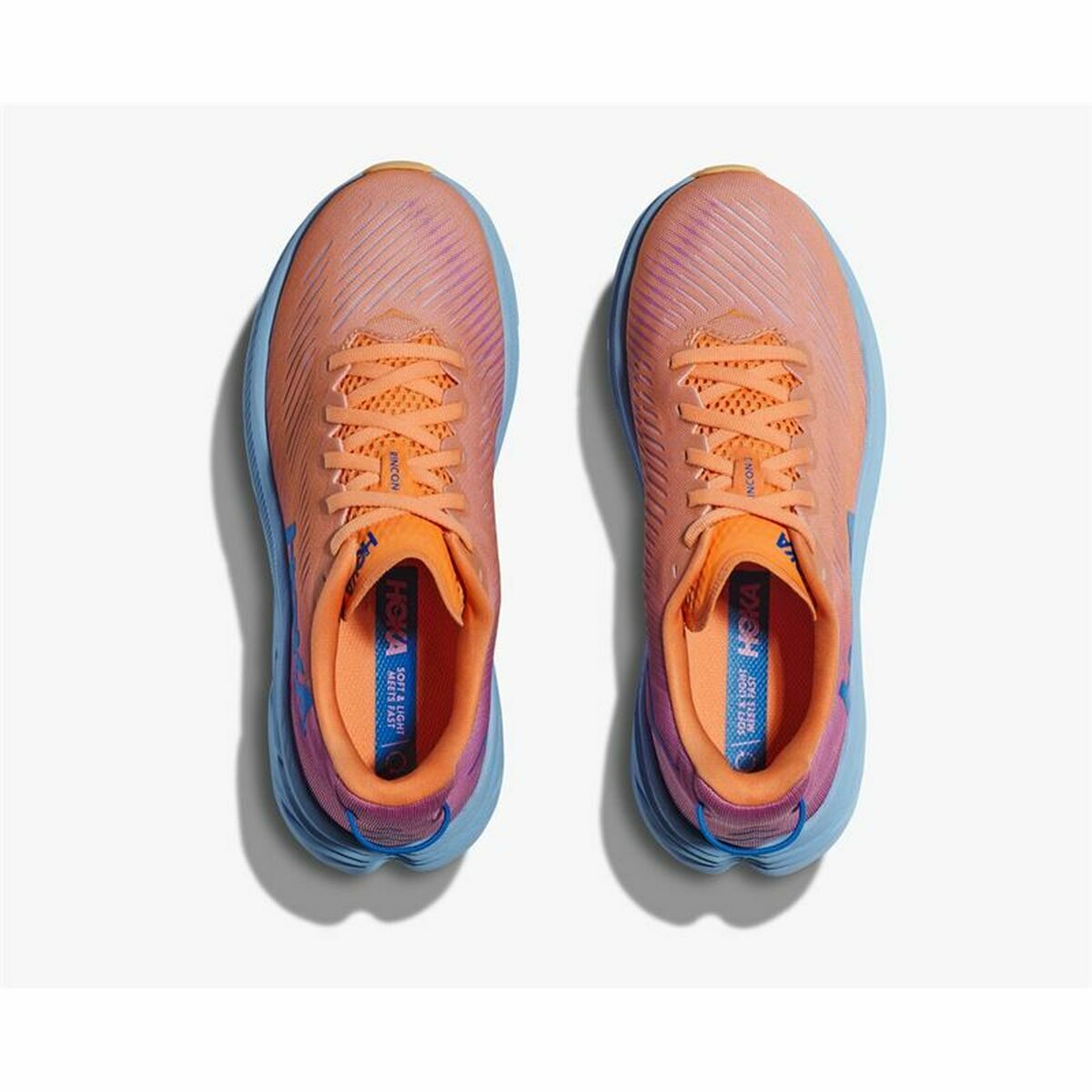 Sapatilhas de corrida para adultos HOKA Rinkon 3 Laranja Mulher-5
