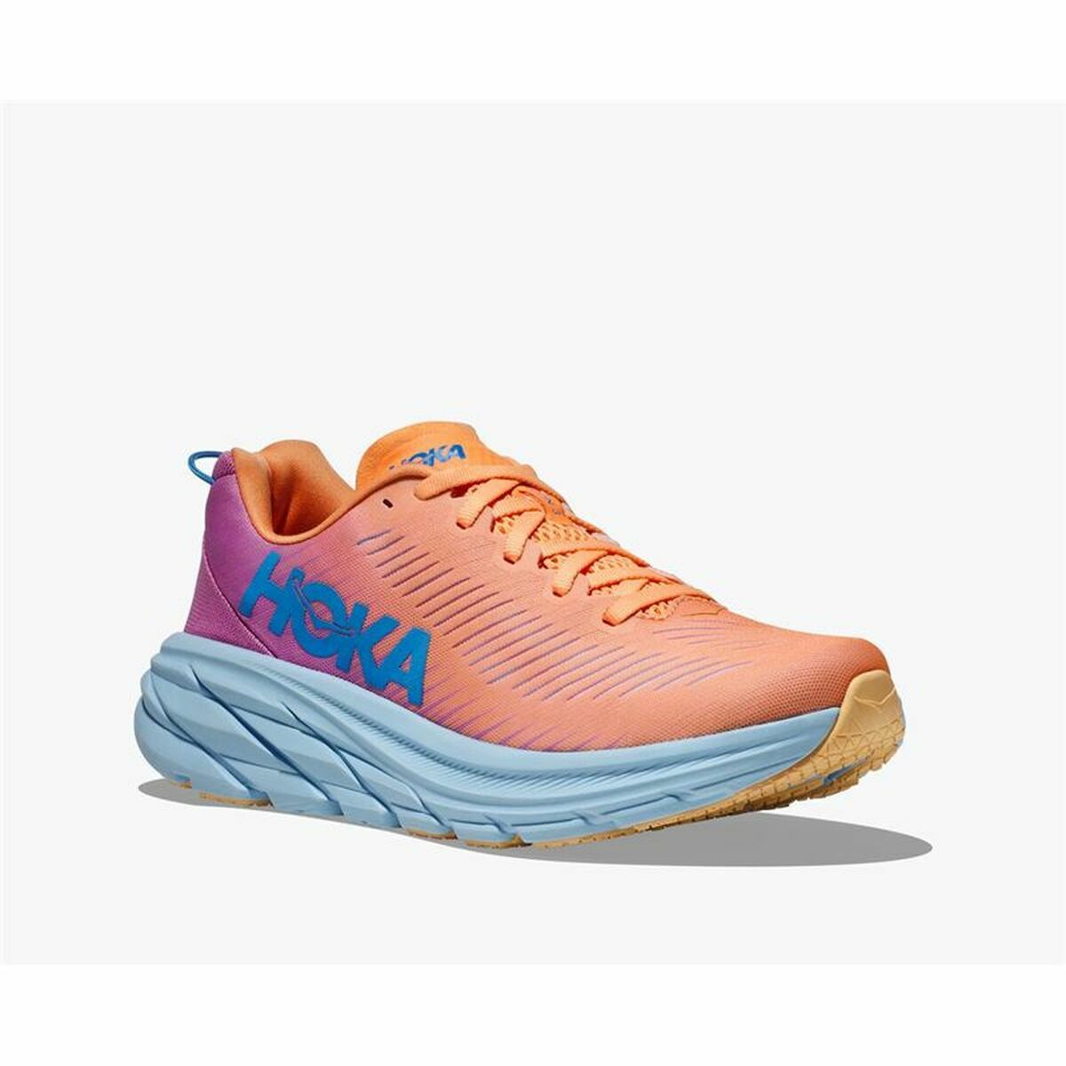 Sapatilhas de corrida para adultos HOKA Rinkon 3 Laranja Mulher-6