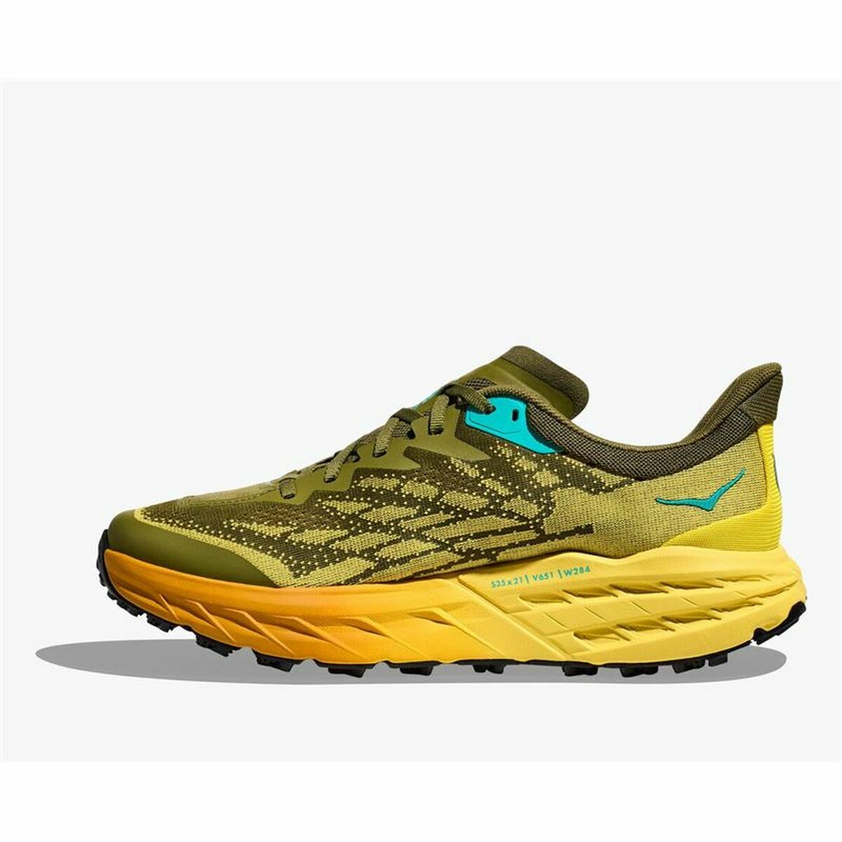 Sapatilhas de corrida para adultos HOKA Speedgoat 5 Monte Amarelo-3