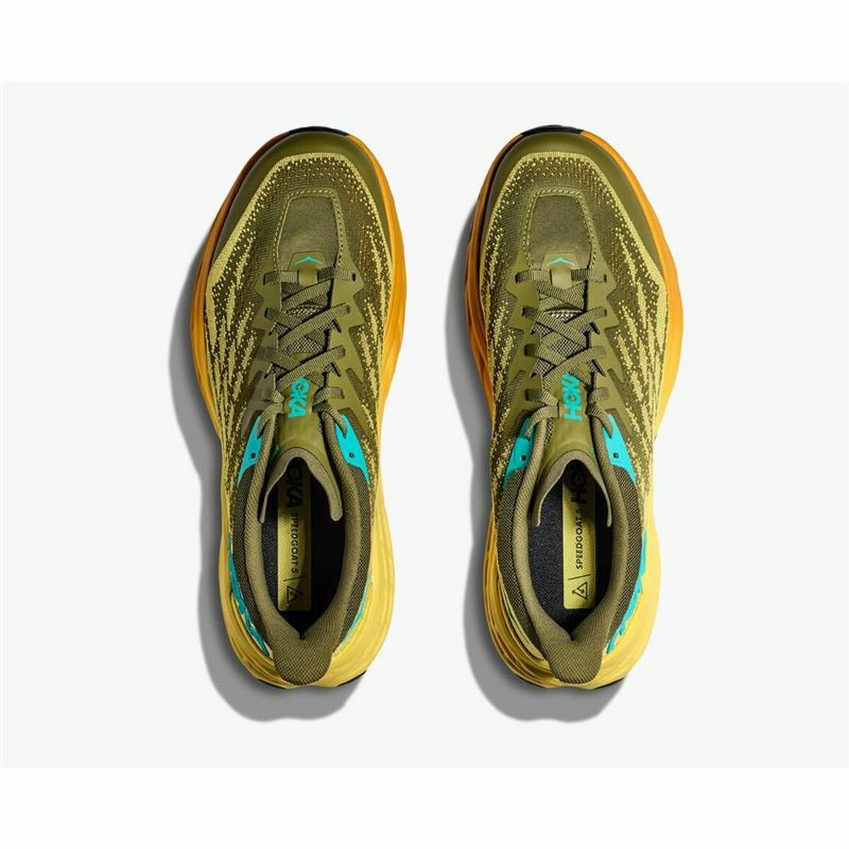 Ересектерге арналған кроссовкалар HOKA Speedgoat 5 Сары тау-5