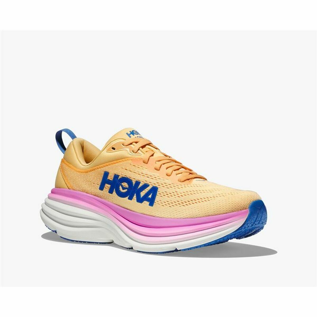 Беговые кроссовки для взрослых HOKA Bondi 8 Impala/Cylcamen Женщина-3