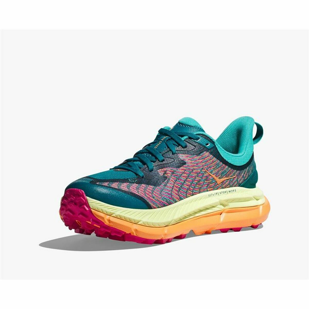 Sapatilhas de corrida para adultos HOKA Mafate Speed 4 Montanha Verde-6