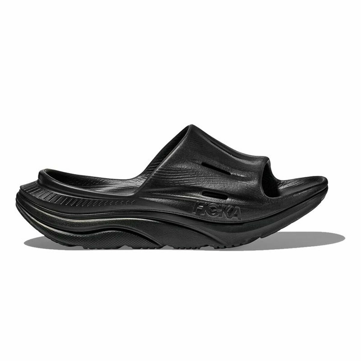 Men's Flip Flops HOKA Ora Recovery 3 Black-2