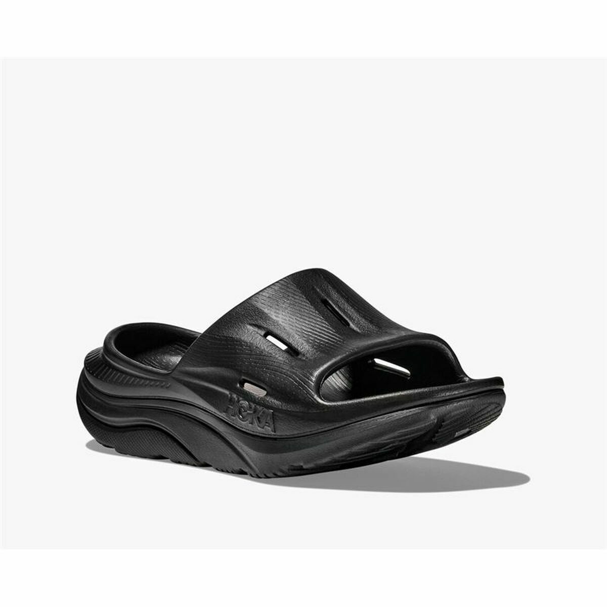 Men's Flip Flops HOKA Ora Recovery 3 Black-7
