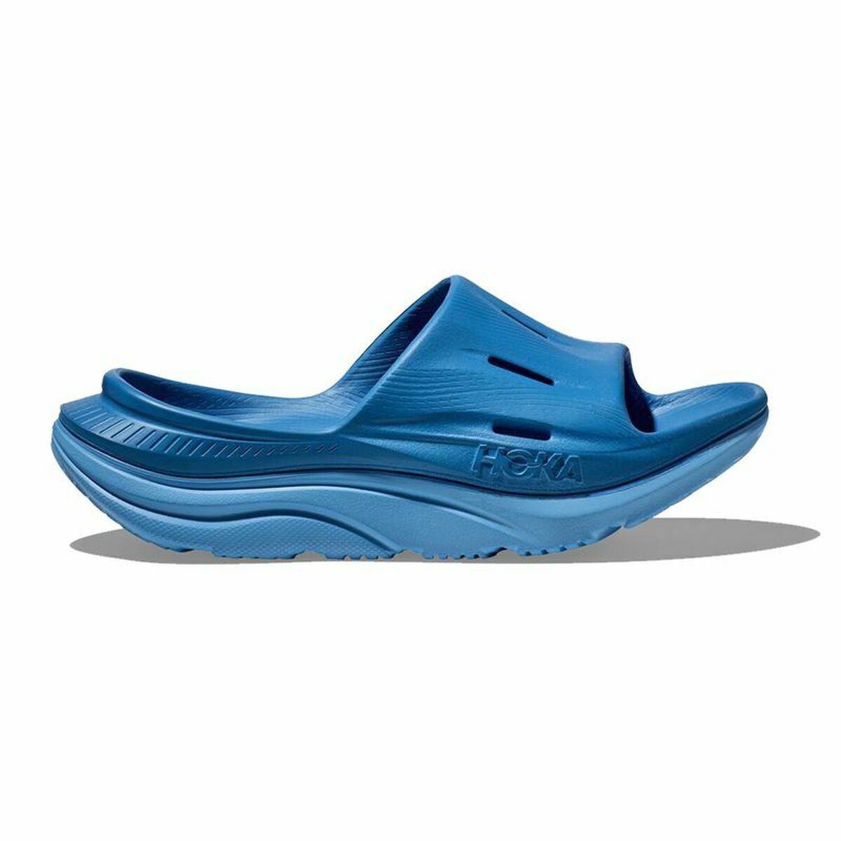 Men's Flip Flops HOKA Ora Recovery 3 Blue-2