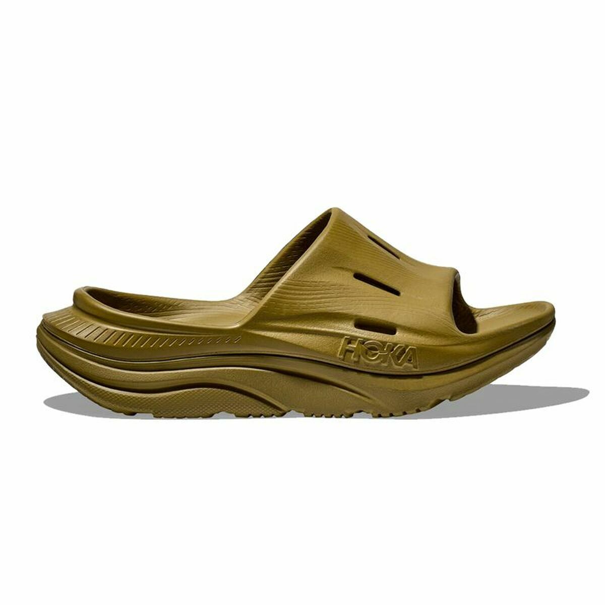Men's Flip Flops HOKA Ora Recovery 3 Gold Plated-2