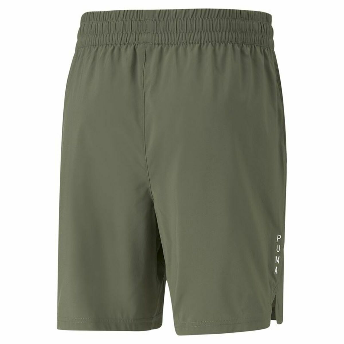 Puma Studio Foundation Sports Shorts Green Olive Oil-2