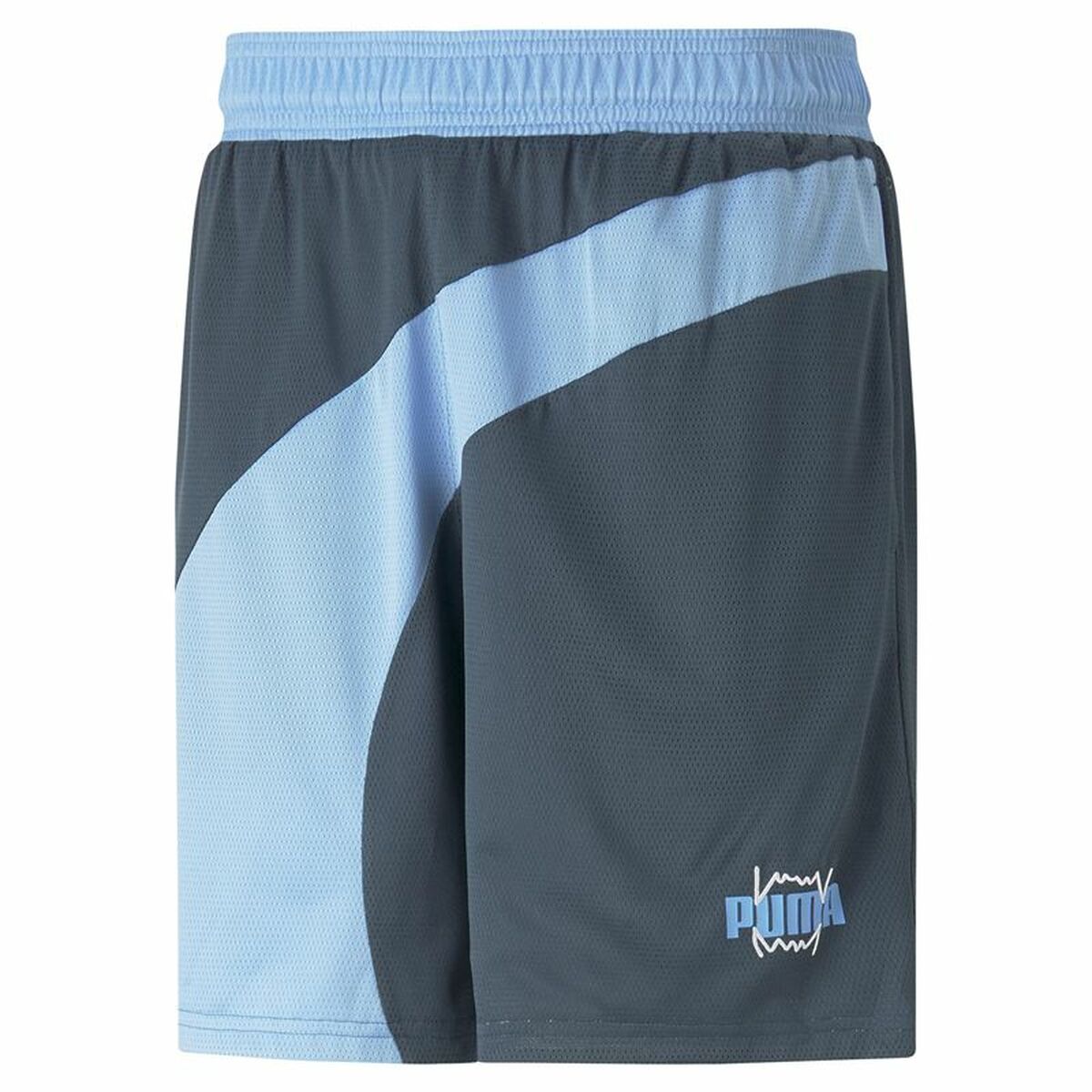 Men's Basketball Sports Shorts Puma Flare Blue-7