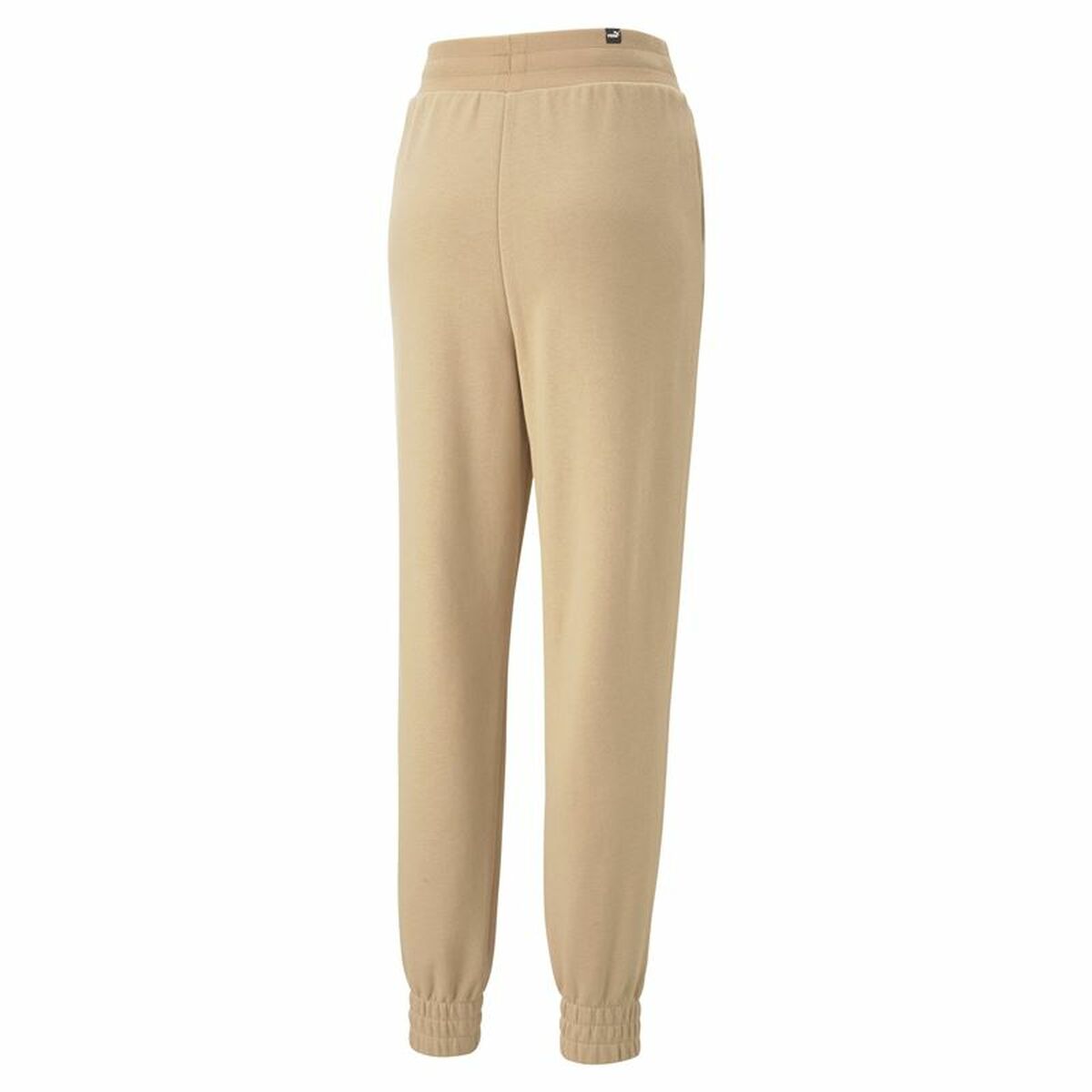 Long Sweatpants Puma Embroidery High Beige Woman-6