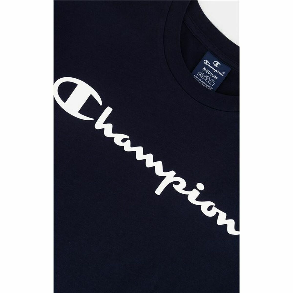 短袖球衣男子Champion Crewneck Blue-4