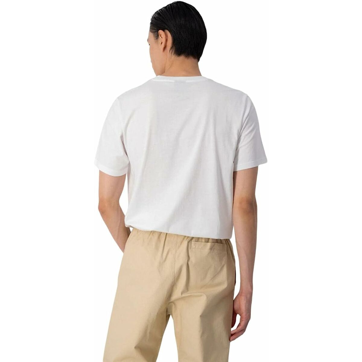 Футболка с коротким рукавом мужская Champion Crewneck Белый-4