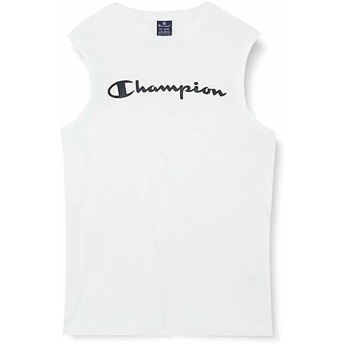 Мужская футболка без рукавов Champion Crewneck Серый-4