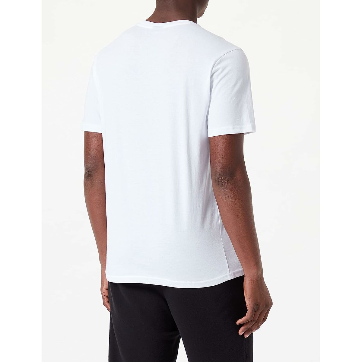Футболка с коротким рукавом мужская Champion Crewneck Белый-2
