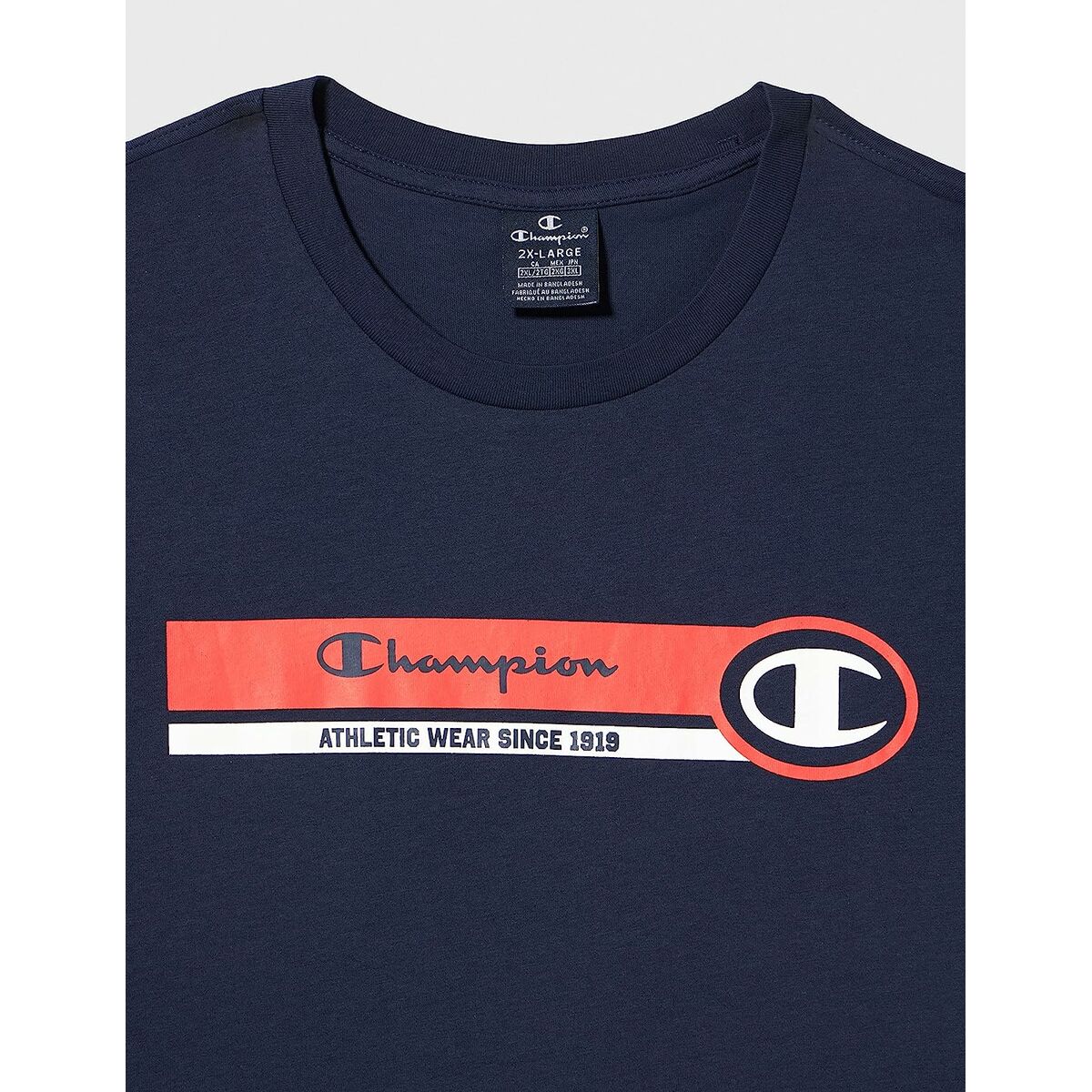 短袖球衣男子Champion Crewneck Blue-4