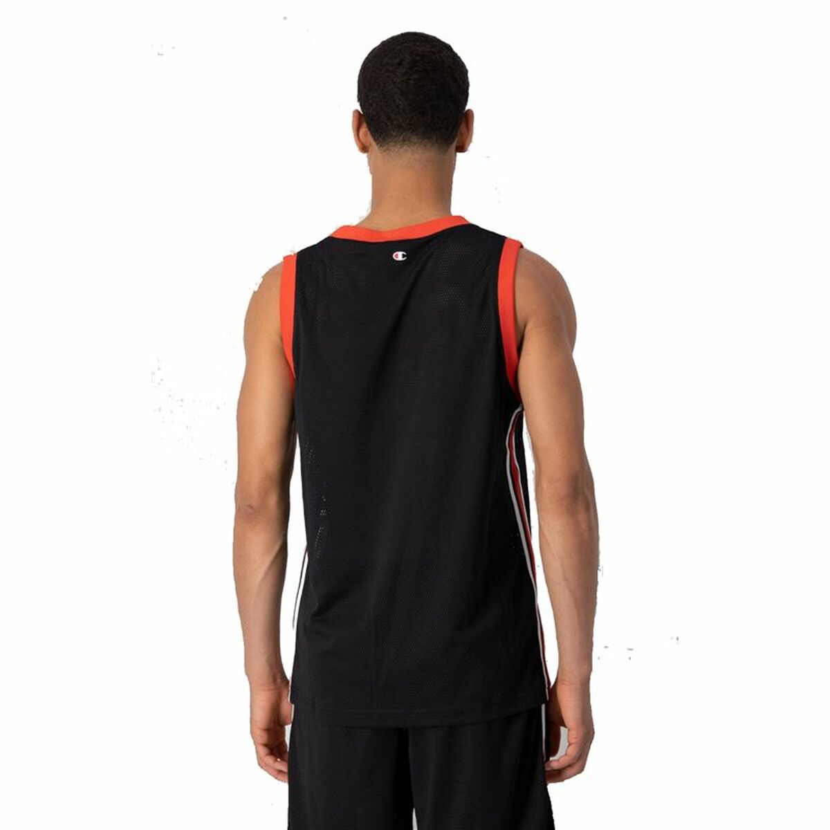 Мужская футболка без рукавов Champion Tank Top Чёрный-3