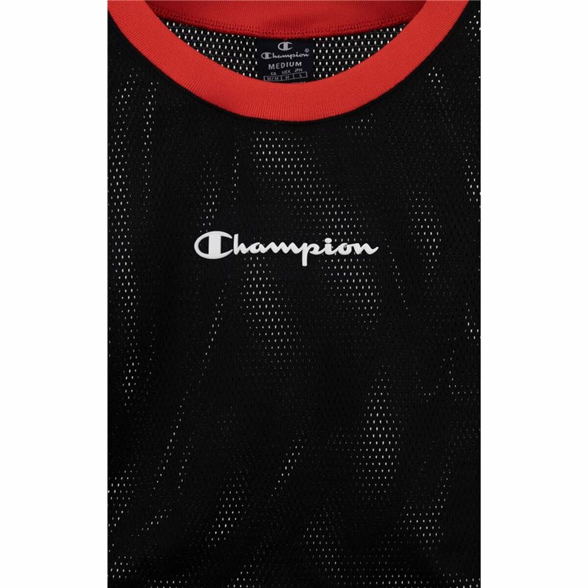 Мужская футболка без рукавов Champion Tank Top Чёрный-5