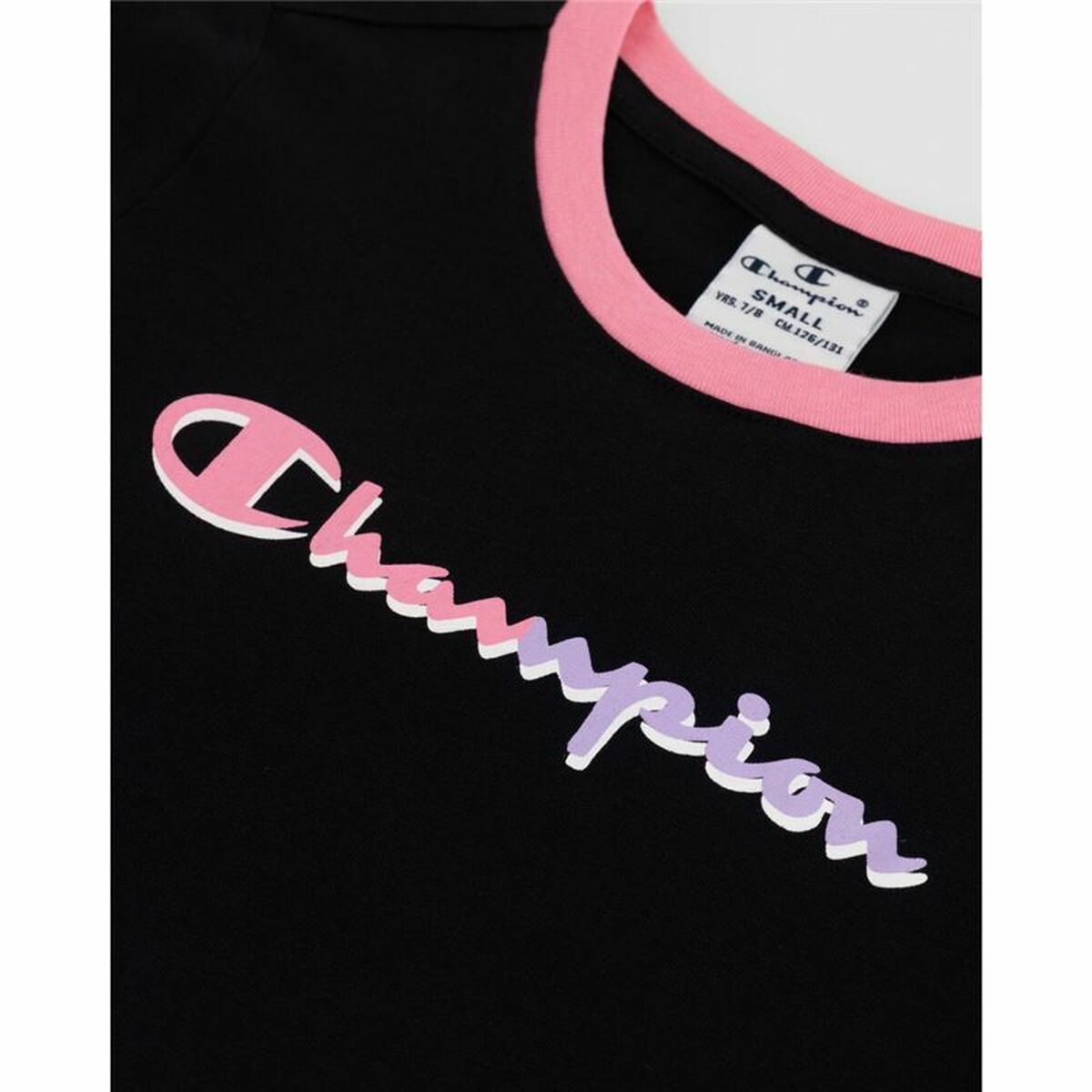 Champion Crewneck儿童短袖衬衫-3