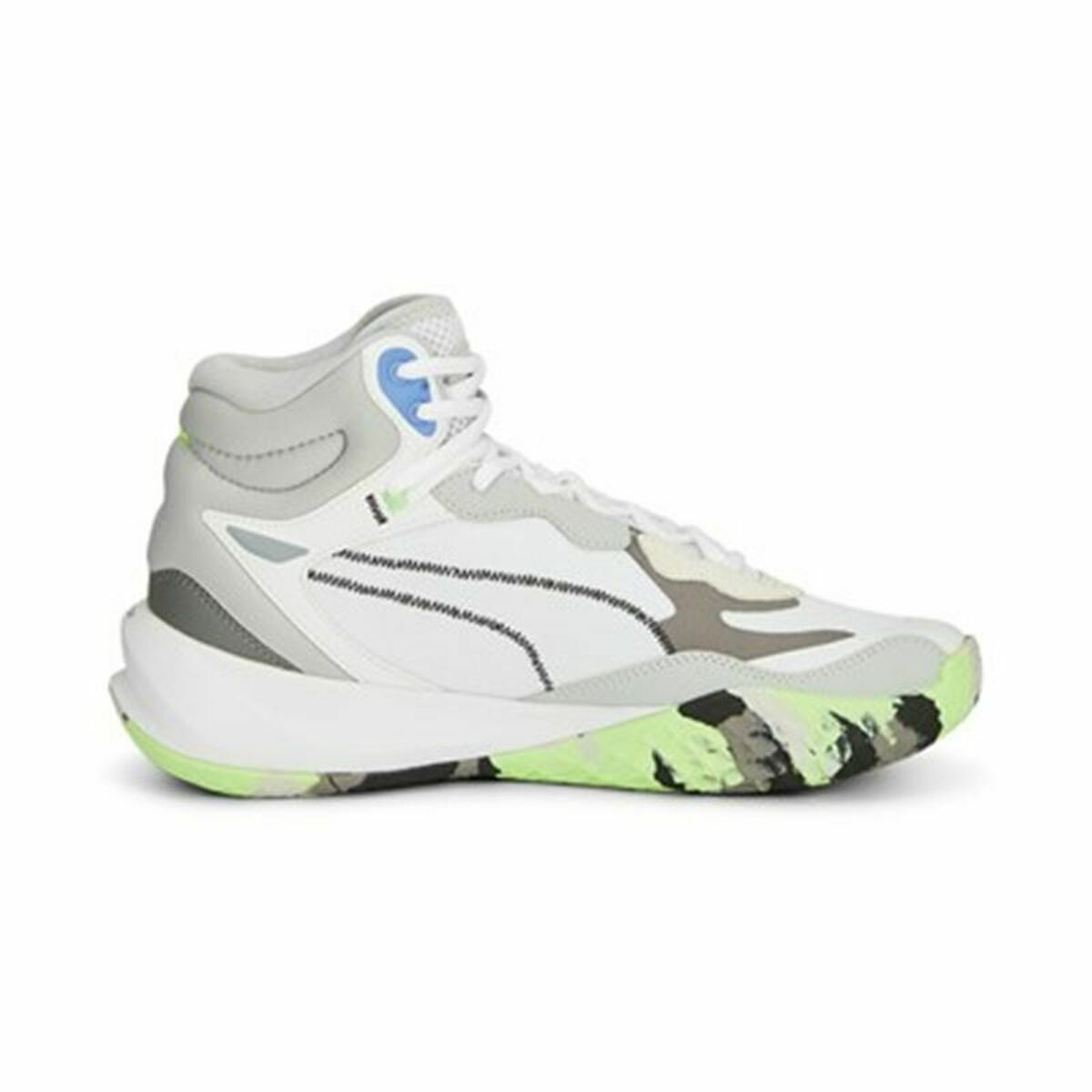 成人篮球运动鞋Puma Playmaker Pro Mid White-2