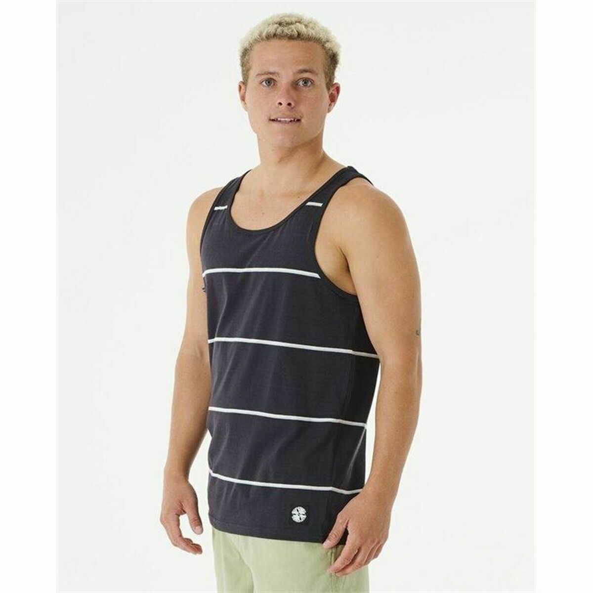 Rip Curl Swc Rails Tank Men's Sleeveless T-Shirt Black-3