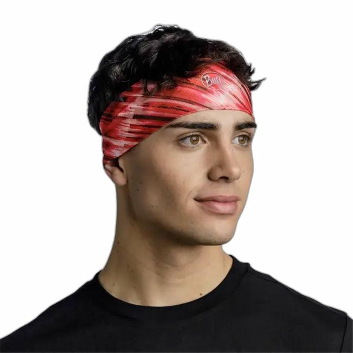 Buff Jaru Dark Red Sports Headband-3