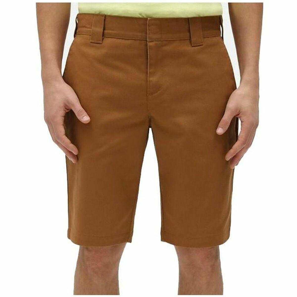 运动短裤Dickies Slim Fit Rec棕色浅棕色-3