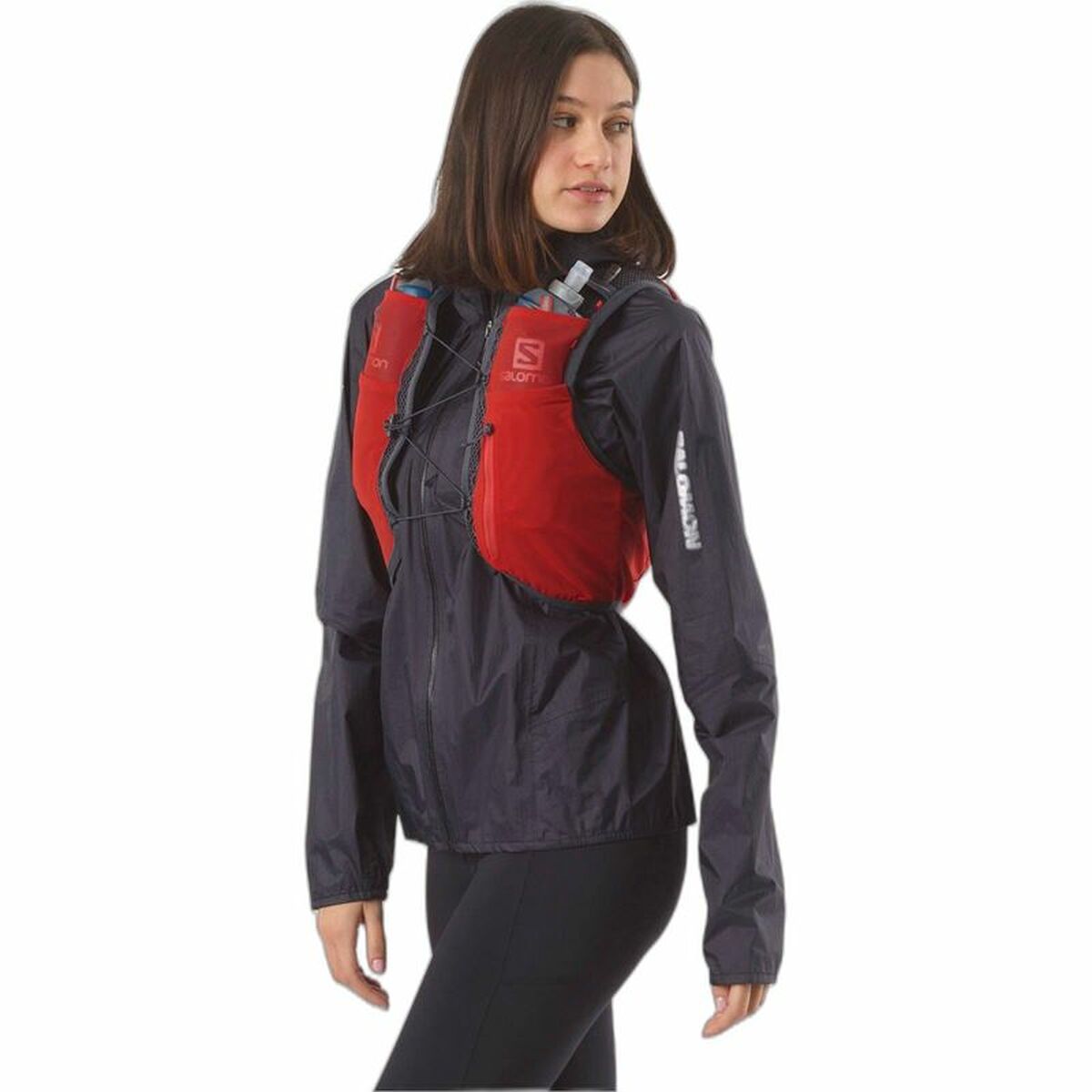 Спортивный жилет, унисекс Salomon Active Skin 4 Красный-4
