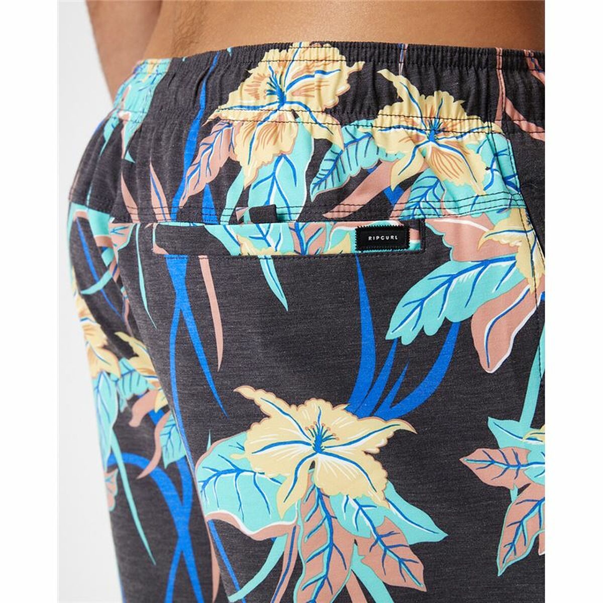 Costume da bagno maschile Rip Curl Combined Volley Nero-5