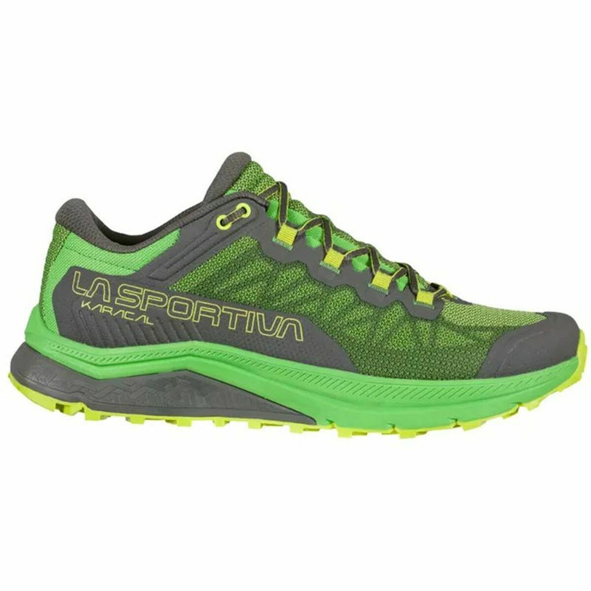 Yetişkinler için La Sportiva Karacal Koşu Ayakkabıları Green Mountain-2