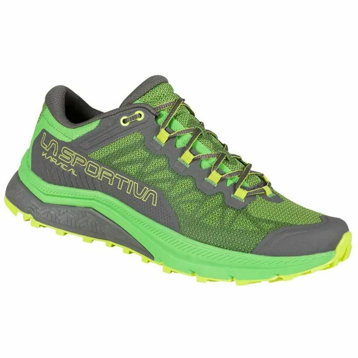 Yetişkinler için La Sportiva Karacal Koşu Ayakkabıları Green Mountain-7