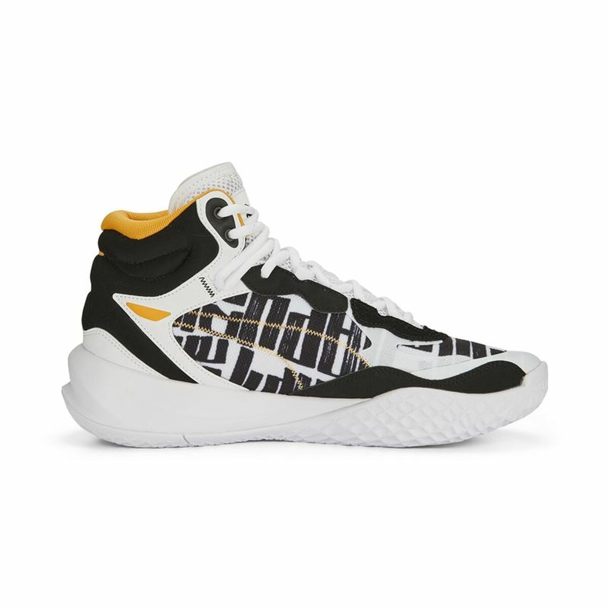 Баскетбольные кроссовки для взрослых Puma Playmaker Pro Mid Белый-2