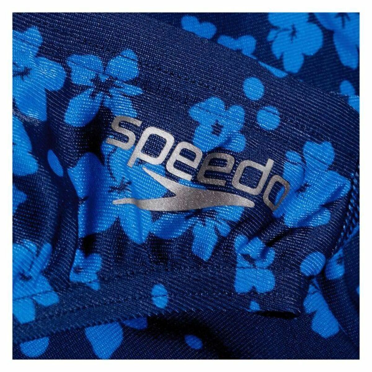 Costume da bagno maschile Speedo Allover Brief Blu-5