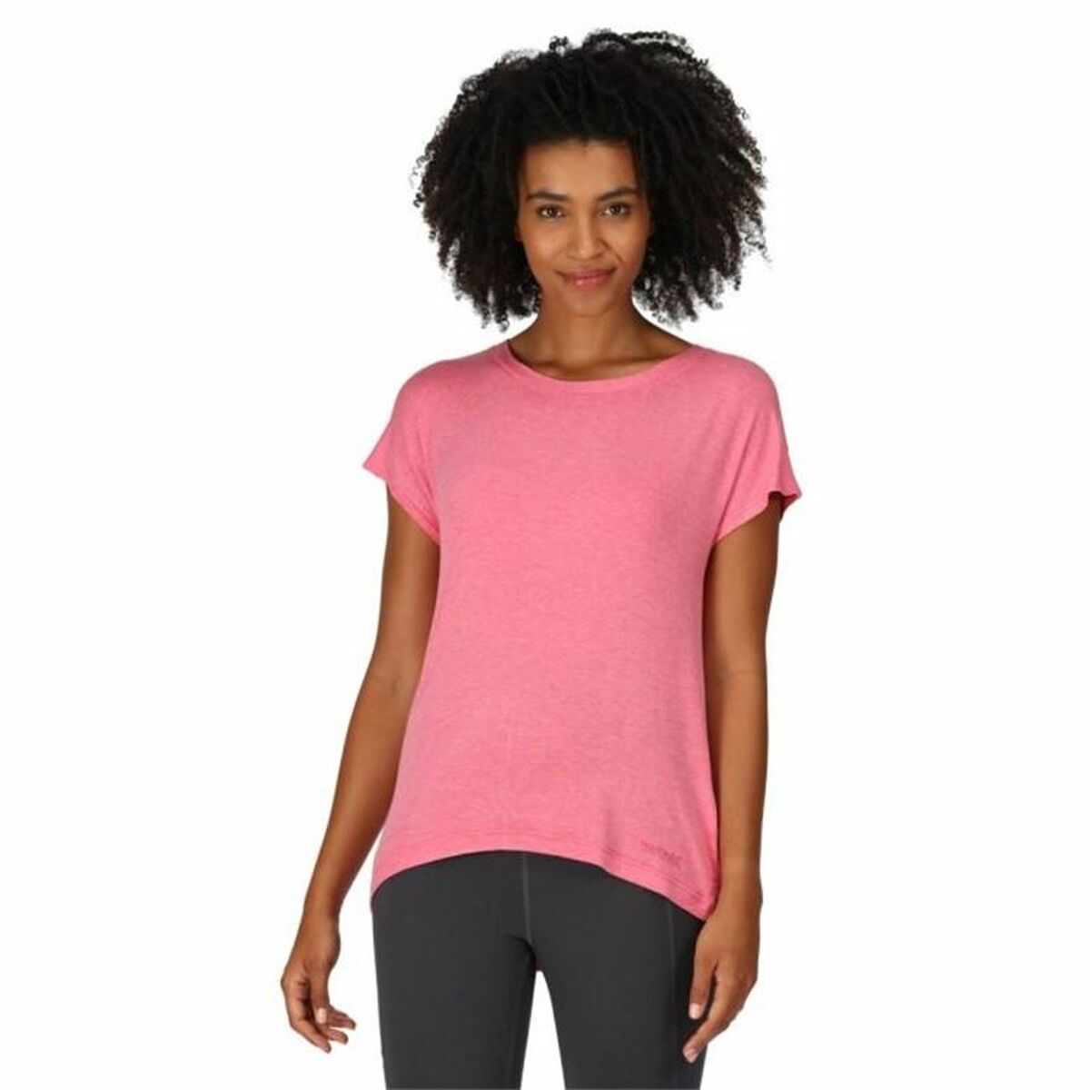 Women's Regatta Bannerdale Fruit Mountain Pink Short Sleeve T-Shirt-4