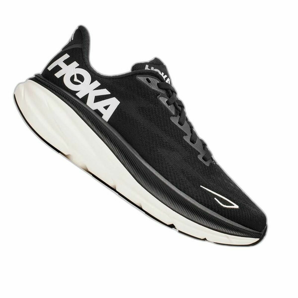 Беговые кроссовки для взрослых HOKA Clifton 9 Чёрный Мужской-5