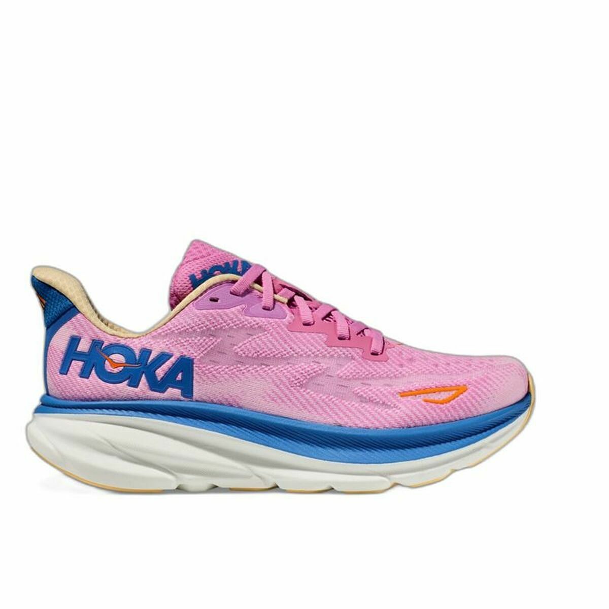 Беговые кроссовки для взрослых HOKA Clifton 9 Темно-розовый Женщина-2