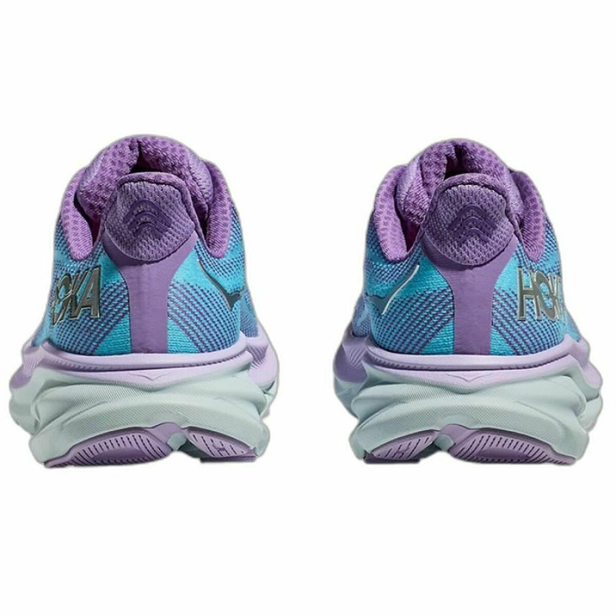 Беговые кроссовки для взрослых HOKA Clifton 9 Аквамарин Женщина-2