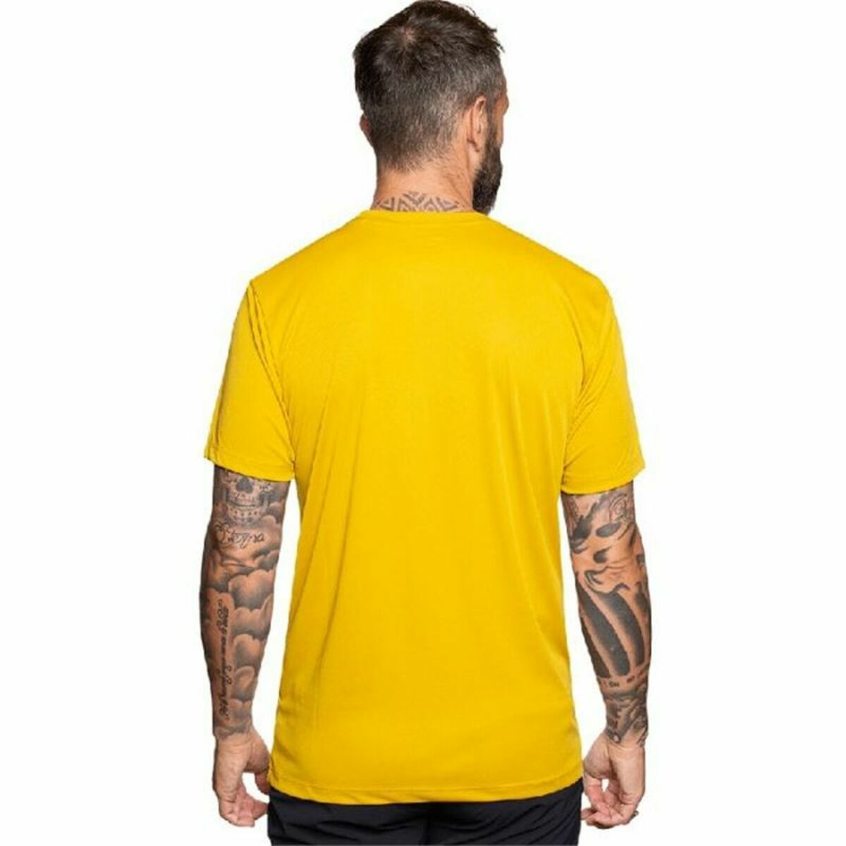 Trangoworld Cajo Th Men's Short Sleeve T-Shirt Yellow-3