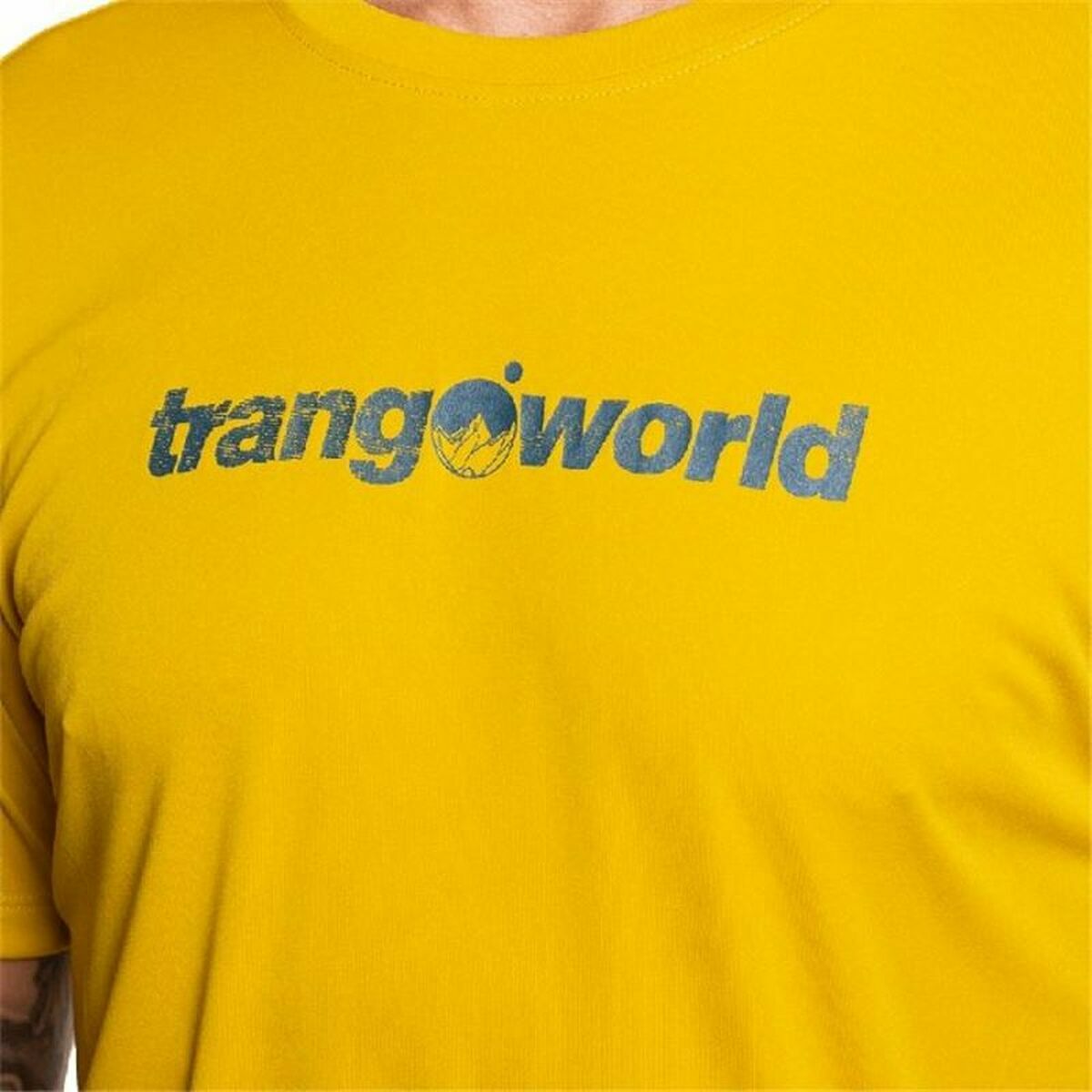 Trangoworld Cajo Th Men's Short Sleeve T-Shirt Yellow-4