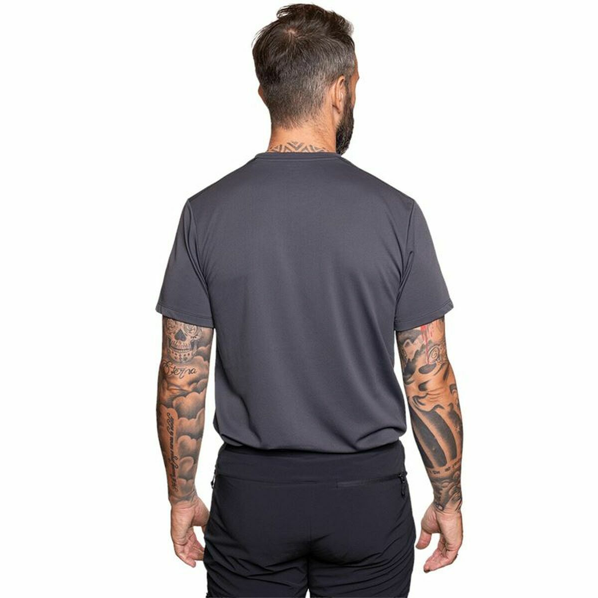 Men's Trangoworld Over Grey Short Sleeve T-Shirt-3