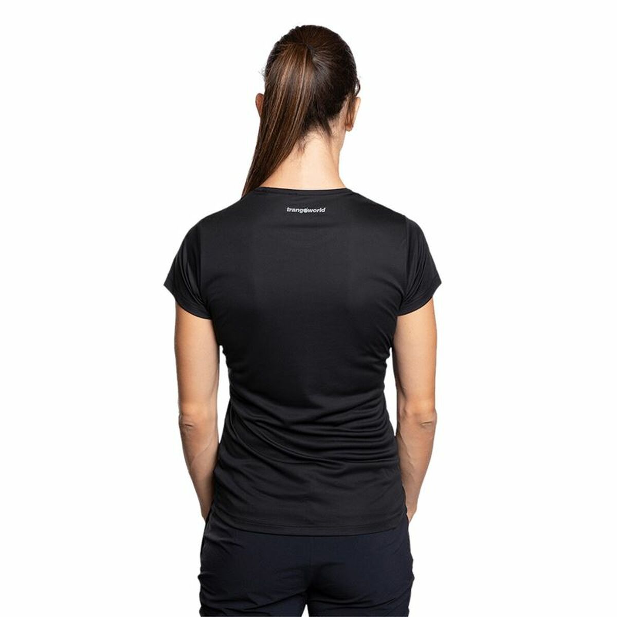 短袖女子Trangoworld Zalabi Mount Black T恤-3