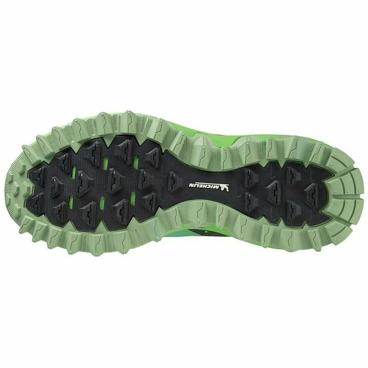 成人跑步运动鞋Mizuno Wave Mujin 9 Green Mountain-5