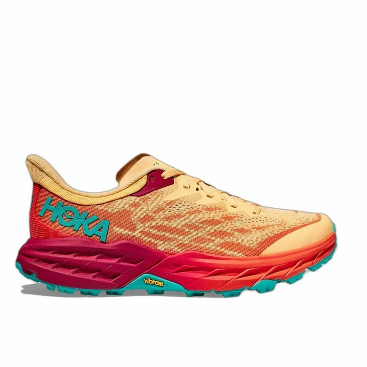 Женские спортивные кроссовки HOKA Speedgoat 5 гора Жёлтый-2