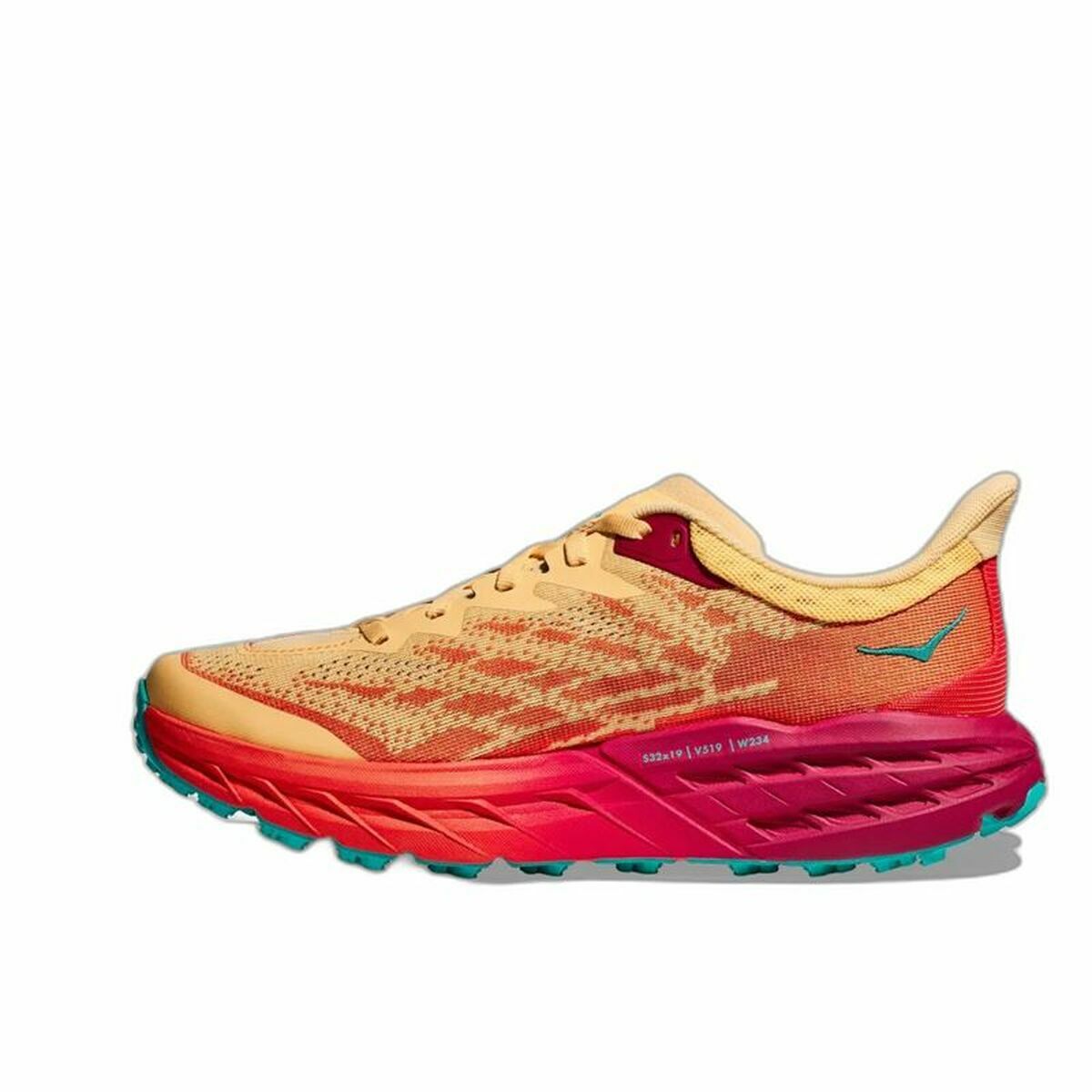 Женские спортивные кроссовки HOKA Speedgoat 5 гора Жёлтый-3