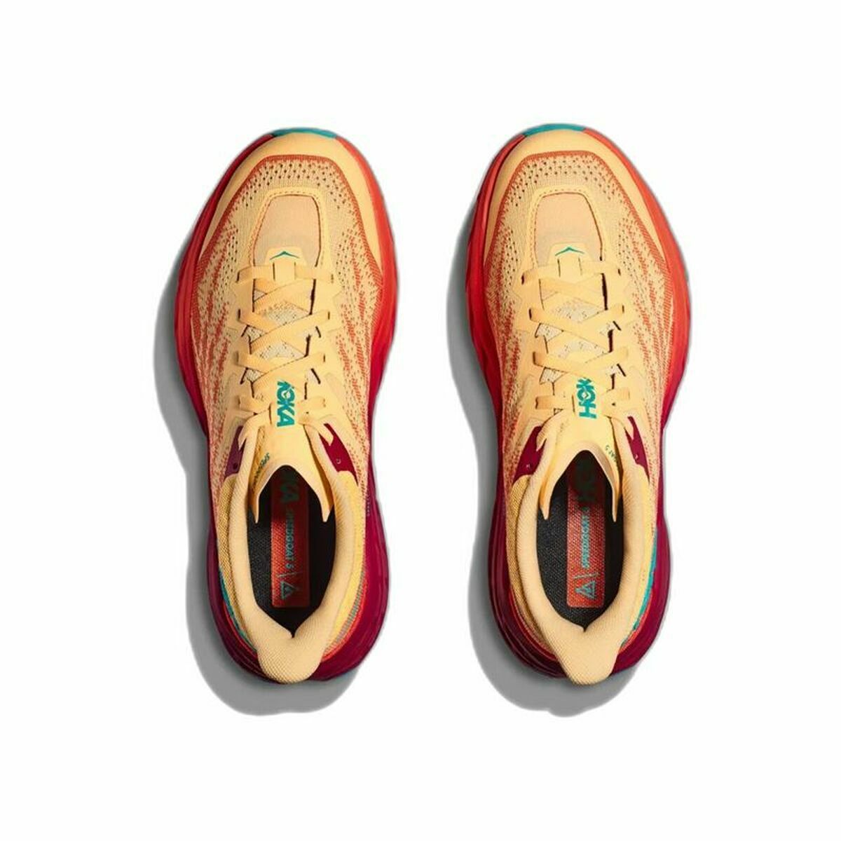 Женские спортивные кроссовки HOKA Speedgoat 5 гора Жёлтый-5