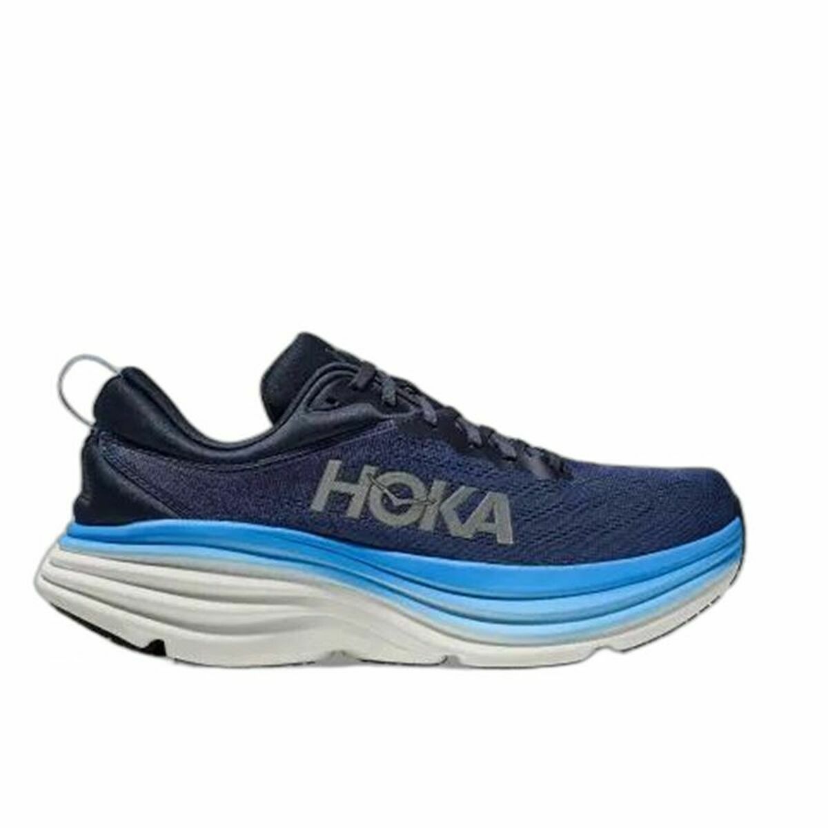 Adult Running Sneakers HOKA Bondi 8 Space/Aboard Blue Men's-2