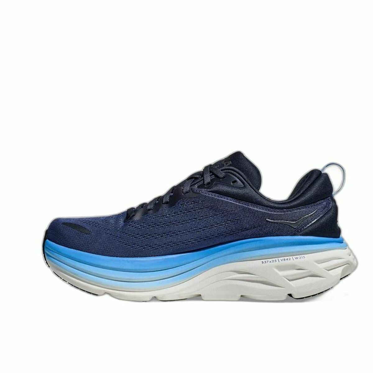 Adult Running Sneakers HOKA Bondi 8 Space/Aboard Blue Men's-3