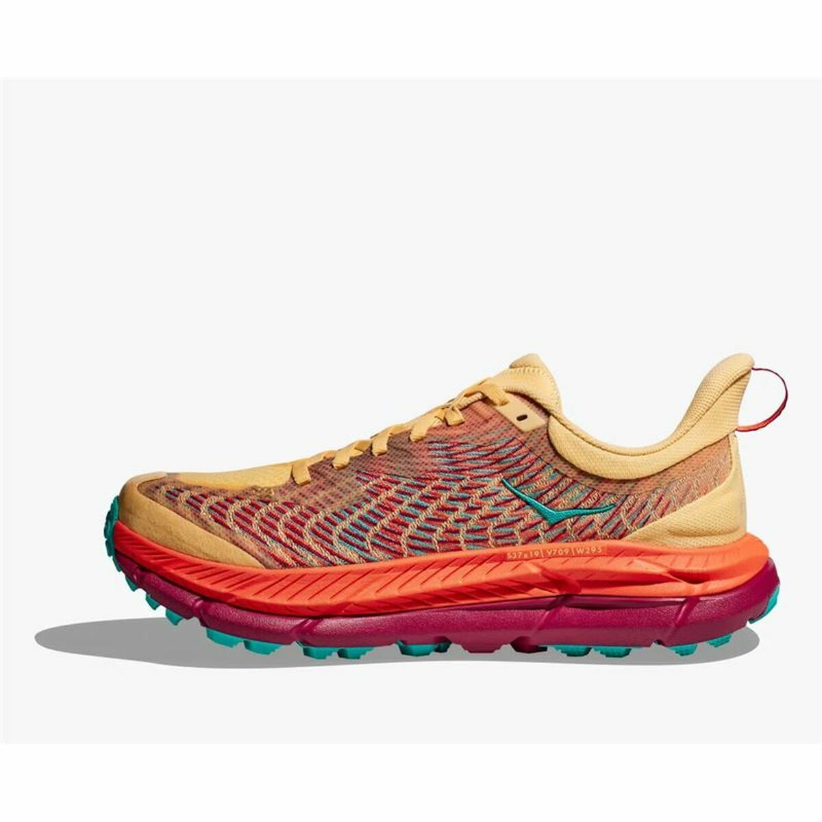 HOKA Mafate Speed 4 Orange Mountain Adult Running Shoes-3